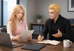 He recibido ~.のイラスト