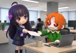 Lo revisaré.のイラスト