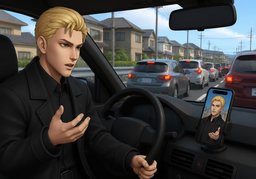 ¿Qué le digo?のイラスト