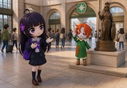 ¿Dónde te espero?のイラスト