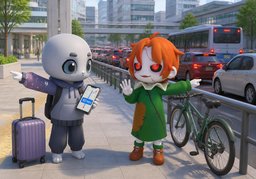 Cuánto tiempo te llevaría ~.のイラスト