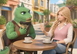 ¿Te ofendí?のイラスト