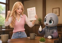 ¡Qué guay!のイラスト