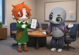 ¿Me puedes enviar un recordatorio?のイラスト