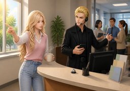 Prefiero que me llamen en ~.のイラスト