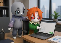 Te adjunto ~.のイラスト
