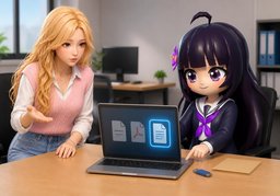 Envíalo en ~.のイラスト