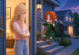 Llámame cuando ~.のイラスト