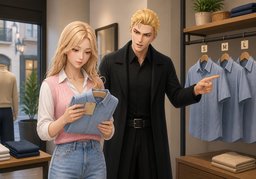 Qué tallas tiene ~.のイラスト
