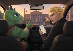 ¿Dónde estoy exactamente?のイラスト