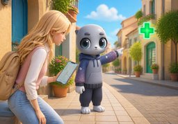Cuál es la dirección de ~.のイラスト