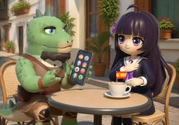 ¿En qué ~ prefieres que hablemos?のイラスト
