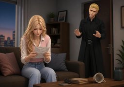 Me has causado mucho daño.のイラスト