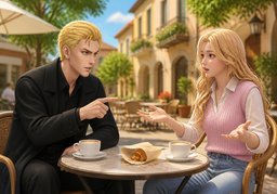 Me estás tomando el pelo.のイラスト