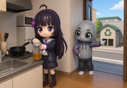 Cómo se desecha ~.のイラスト