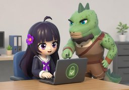 Está solucionado.のイラスト