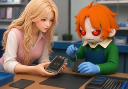 Se puede reemplazar ~.のイラスト