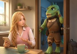 ¿Cuándo me contactas?のイラスト