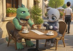 ¿Dividimos ~?のイラスト
