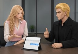 ¿Lo aplazamos?のイラスト