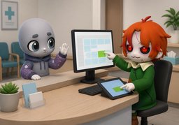 Lo reprogramo.のイラスト