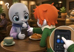 ¿Cómo activo ~?のイラスト