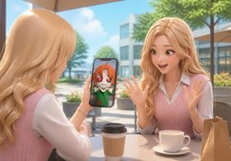Se conecta con ~.のイラスト