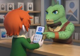 ¿Cómo actualizo ~?のイラスト