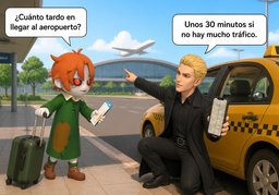 Cuánto tardo en ~.のイラスト