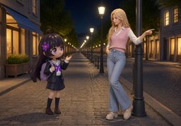 Está bien iluminado ~.のイラスト