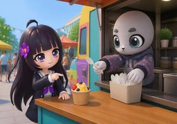 Sin cubiertos.のイラスト