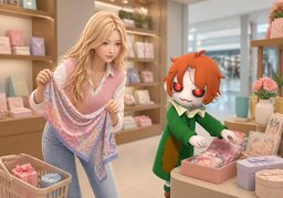 ¿Compramos ~?のイラスト