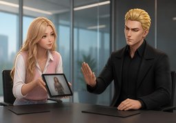 Te importa si invito a ~.のイラスト