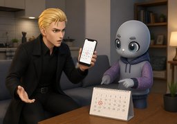 Estás seguro de que ~.のイラスト