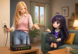 He reiniciado ~.のイラスト