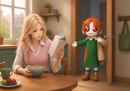 Se me está acabando ~.のイラスト