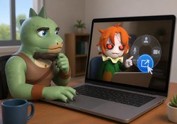 ¿Cómo muestro ~?のイラスト