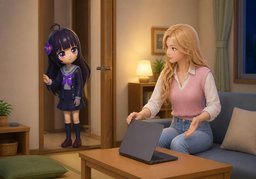 ¿Cuándo puedo ~?のイラスト