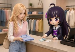 ¿Cuánto me devolverán?のイラスト