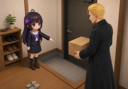 ¿Dónde pongo ~?のイラスト