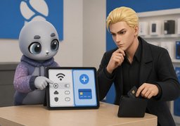 El servicio no está ~.のイラスト
