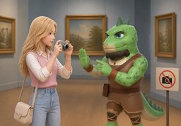 ¿Se pueden ~?のイラスト