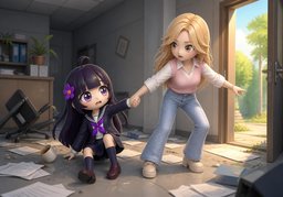 ¿Qué ~ hacer ahora?のイラスト