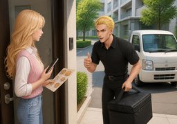 ¿Reparten ~?のイラスト