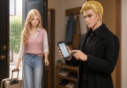 Puedes avisar a ~.のイラスト
