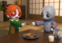 ¡Piedra, papel o tijera!のイラスト