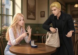 Devuélveme ~ si lo encuentras.のイラスト