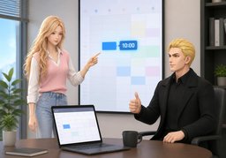 ¿Agendamos ~?のイラスト