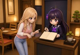 Resérvame ~.のイラスト
