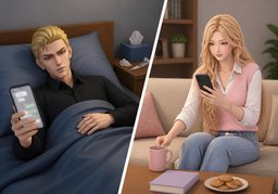 Lo he cancelado.のイラスト